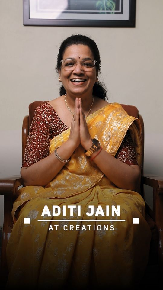 AT Creations ad cover: founder Aditi Jain