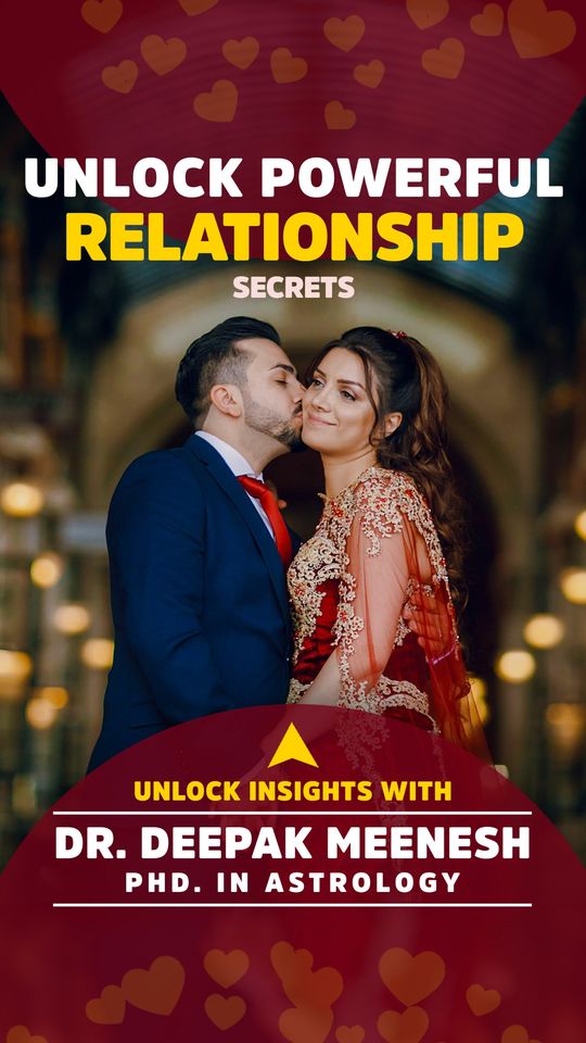 Dr. Deepak Meenesh ad cover: unlock powerful relationship secrets