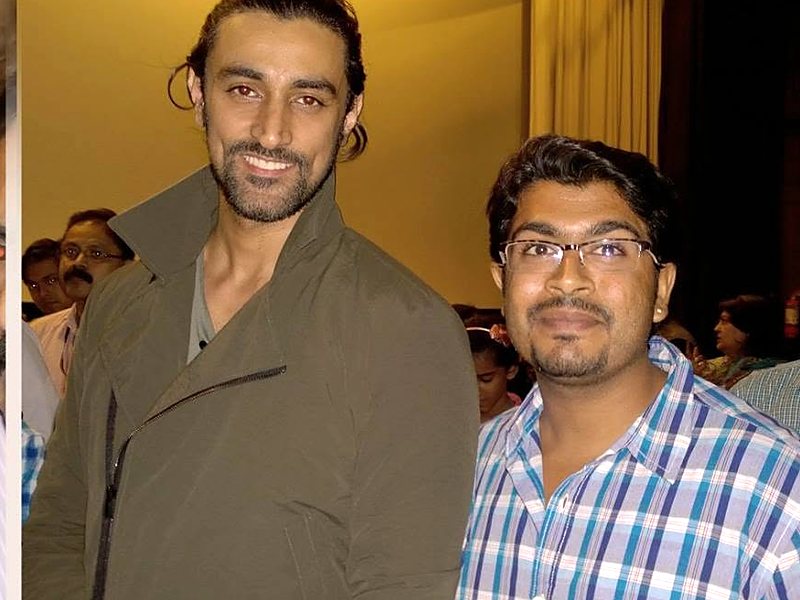Lalit Verma at the special screening of Kaun Kitne Paani Mein, Delhi, 2015