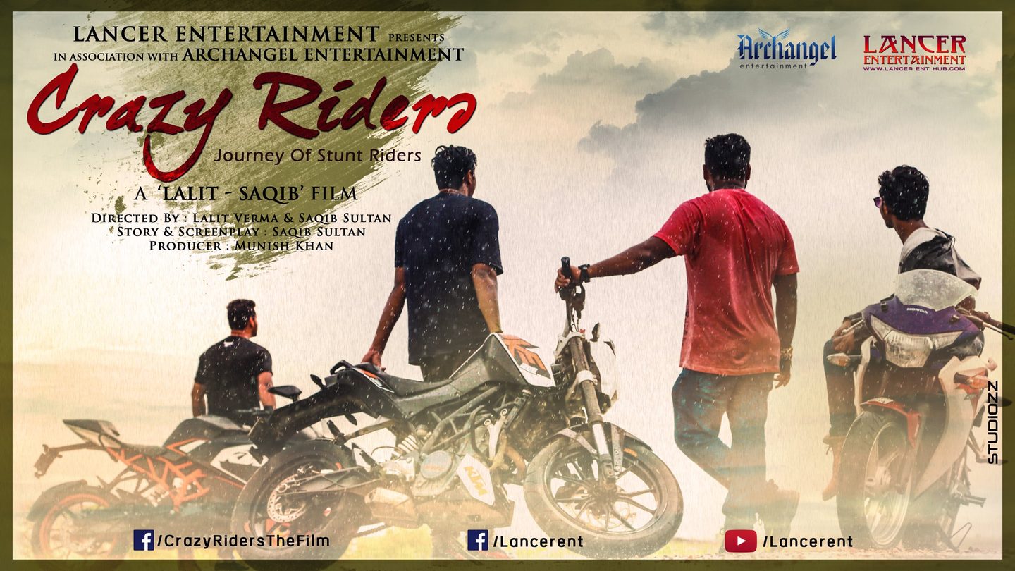 Crazy Riders web series poster